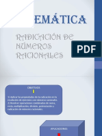 Matematicas Redacción de Numeros Racionales