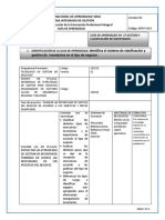GFPI-F-019 27 Vr2. Gestion y Clasificacion de Inventarios
