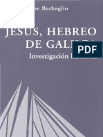 Barbaglio Giuseppe Jesus Hebreo de Galilea PDF