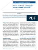 Developments in Systemic Therapy for Soft Tissue and Bone Sarcomas. 
