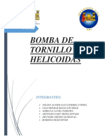 Bomba de tornillo o helicoidal: definición, usos y aplicaciones