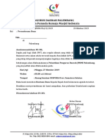 Permohonan Dana Pelantikan