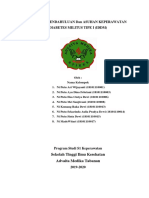 LAPORAN PENDAHULUAN Dan ASUHAN KEPERAWATAN DIABETES MILITUS TIPE I