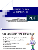 07 - Pengelolahan Arsip Statis