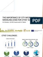 SBE19 Brussels - The Importance of CIM For Cities Sustainability