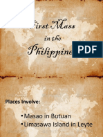 First Mass Report