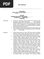 Contoh Sk Tim Bos Reguler 2020