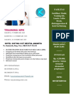 Brosur Training HPK (FEBRUARI)