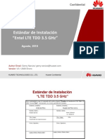 Estandar de Instalacion LTE - TDD - 3.5GHz - v3.1