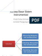 Konsep Dasar Sistem Instrumentasi