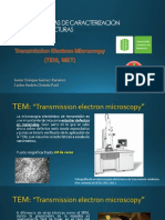 S7 - Tema 3.2. Caracterización de Nanoestructuras (TEM, XRD, EDS, XPS) v2 PDF