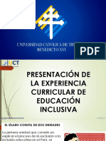 Diapositivas Sesión 1 - Educacion Inclusiva - Actualizado - Octubre - 2019