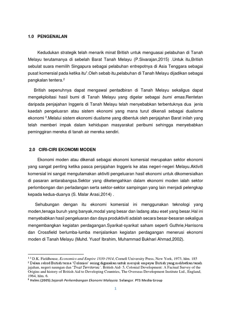 Assignment Sosioekonomi Pdf