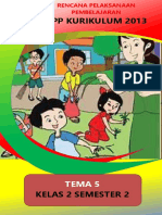 RPP Kelas 2 Tema 5