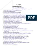 GD Topics PDF