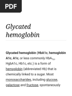 Glycated Hemoglobin - Wikipedia