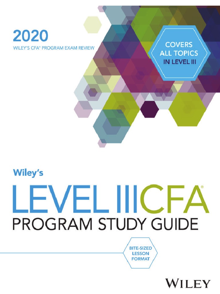 CFA 2020 Level 3 Wiley Study Guide Vol 5.pdf