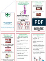 Leaflet Kesehatan Gigi