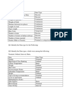 Basic Statisticks 1 - Assignment - Vivek T