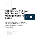 SQL Server MP Guide