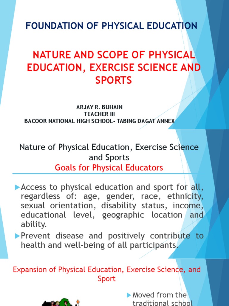 Foundation of Physical Education | PDF