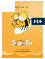 Spelling Bee Reg - Pack - 2010 - Lahore PDF