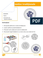 Farfurii Cu Motibe Traditionale - Activitate AVAP PDF