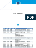 Escs Final Reports