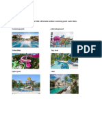 Tropical Resort with Pools, Slides & Villas
