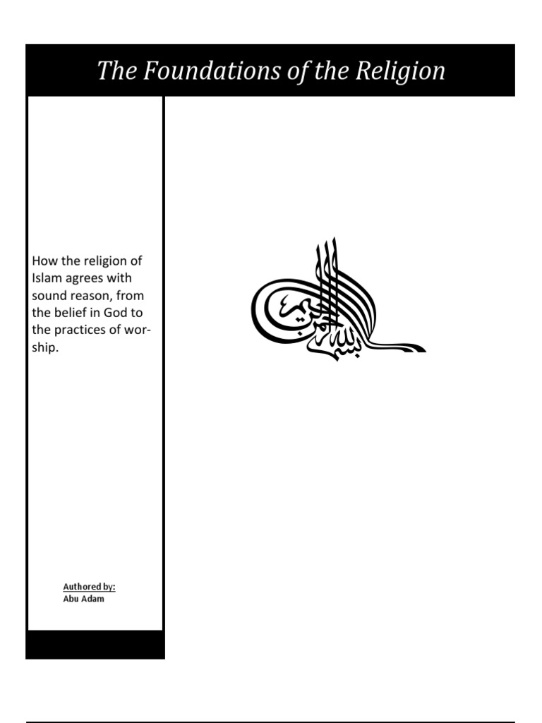 The Foundations of The Religion | PDF | Prophets And Messengers In ...