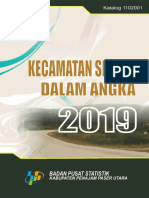 Kecamatan Sepaku Dalam Angka 2019