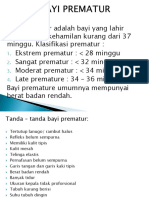 Materi Prematur