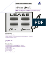 Land Lease Policy (Draft)