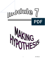 Modul SPS Hypothesis