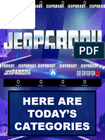 JeoPARODY 2016 Scoreboard