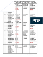 CT1 and CT2 Schedule March 2020 V1