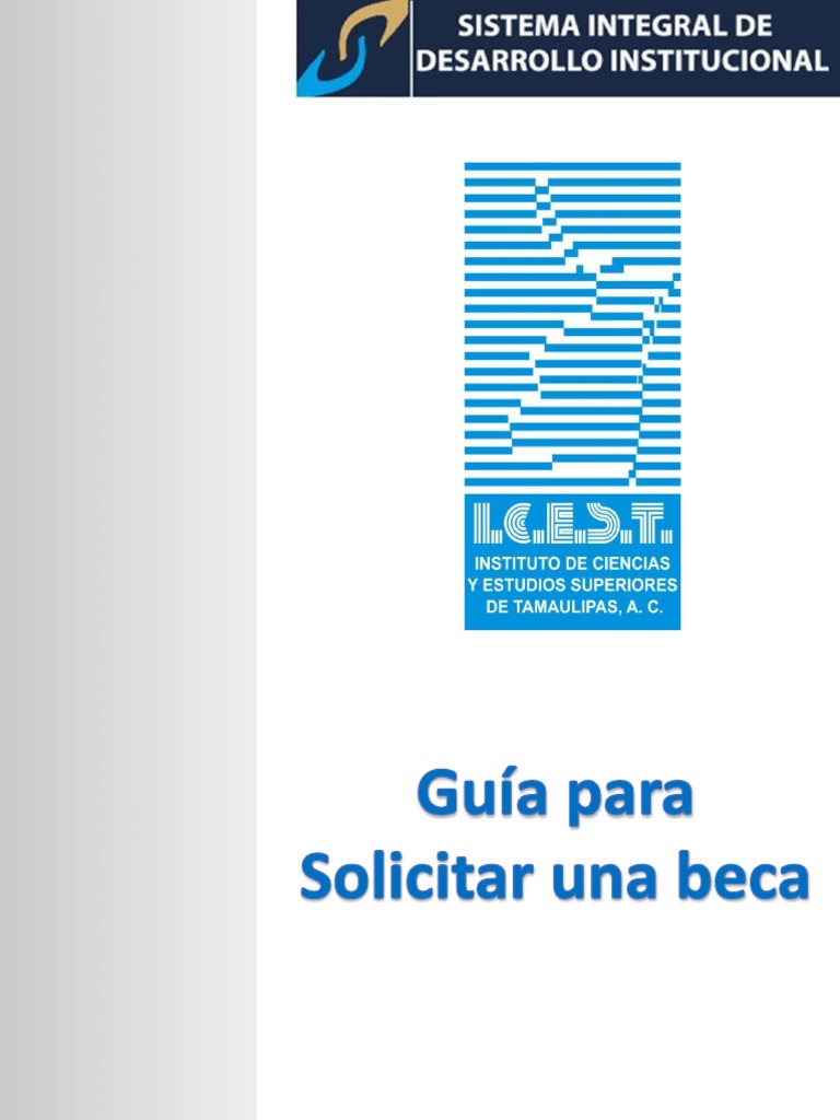 Guía para Solicitar Becas PDF | PDF