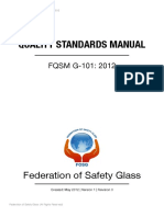Quality standard manual - FOSG
