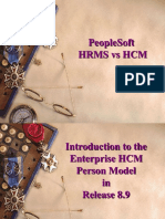 Peopleosft HRMS Vs HCM