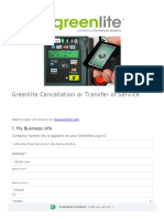 Greenlite Cashless Transfer Owner Signup