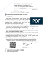 Penyampaian Format Perjanjian Kinerja Penyelenggaraan Pemasyarakatan Di Wilayah TA 2020 PDF