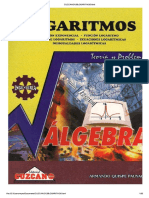 Álgebra de Logaritmos PDF