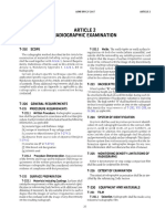 ASME Section V Article-2 For RT PDF