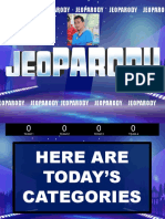 JeoPARODY 2016 Scoreboard