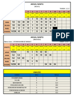 Jadual Waktu Mai 2020