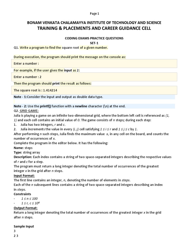 Codetantra TCS PDF | PDF