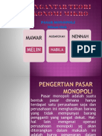 Revisi Pasar Monopoli