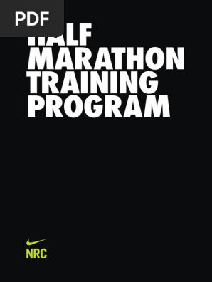 nike run club half marathon training