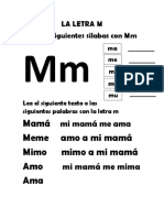 La Letra M