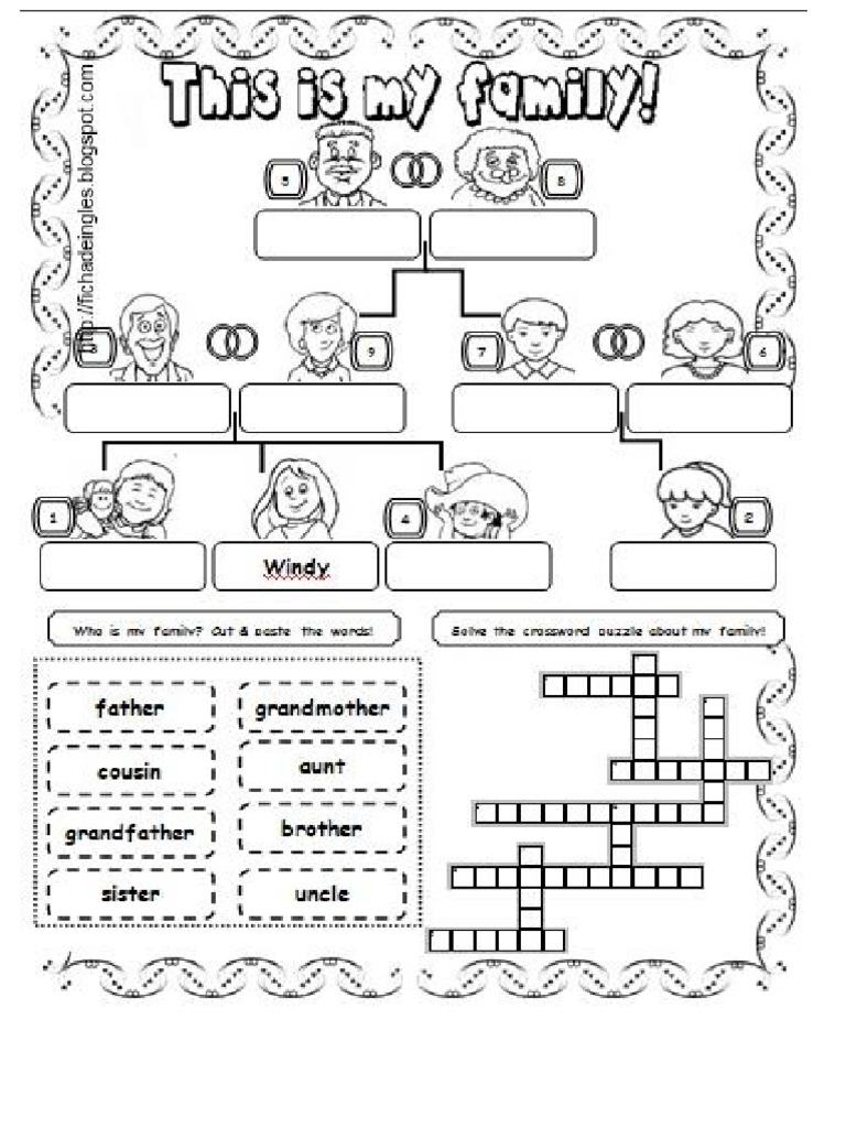 La Familia en Ingles PDF